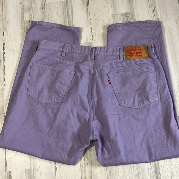 Levi’s 501 Button Fly Purple Jeans Size 44 - Picture 3 of 9
